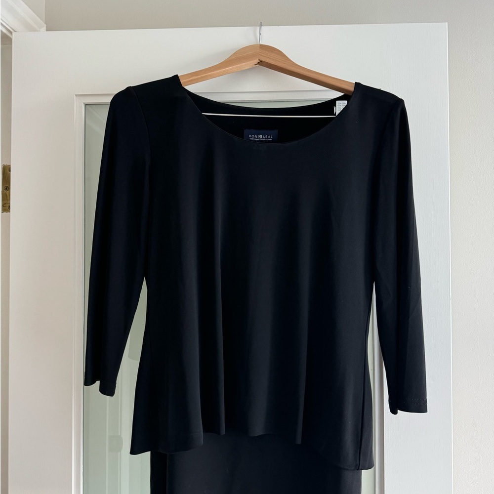 Ron Leal jersey knit top and skirt size medium